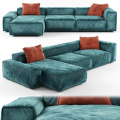 Modern Modular Corner Sofa 02