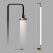West Elm / Linear Metal LED Floor Lamp