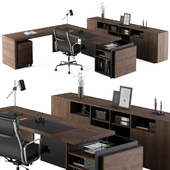 Office Furniture - Manager Set03