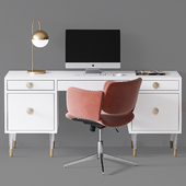 CB2 & Anthropologie Office Furniture set