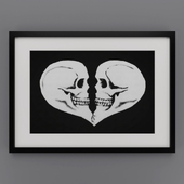 picture skull-heart 2