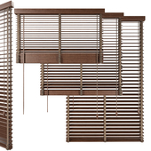 venetian wooden blinds