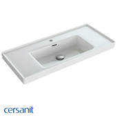 Built-in sink CREA 100, white