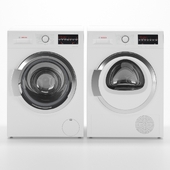BOSCH_WTW85469OE_WAT20441OE_Cтиральная и Сушильная машины