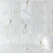 Wall Tiles Estela White Set 1