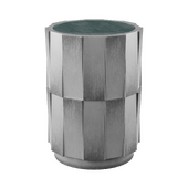 Madison Park Niko Accent Table in Grey