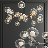 15-Head Sputnik Nordic Chandelier