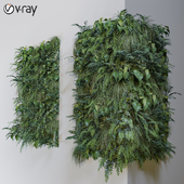 Green wall + corner