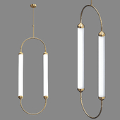 Giopato & Coombes CIRQUE Pendant Ellipse Vertical