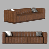 Sofa Forte Channeled Saddle