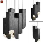 Pendant lamp Exposvet black