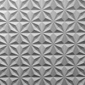 Стеновая 3D панель звёзды
