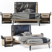 Cilek wood metal line bed