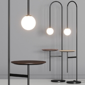 Living Divani Light with a table