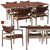 48 Chair & Kaufmann Table