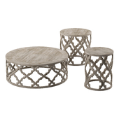 Maxime Round Table in Smoke Gray One Kings Lane