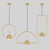 Suspendet series TOLLO GOLD – ABC – LAMP