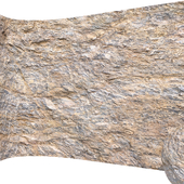 Desert Stone Wall Rock Cliff 09 with 7K High Resolution Tileable Textures Corona & Vray