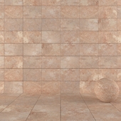 Stone Wall Tiles Mardin Gold Set 1