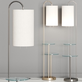 West Elm Deco Shelf Floor Lamp