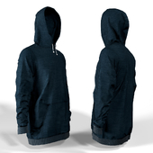 Худи без логотипа (low-poly)