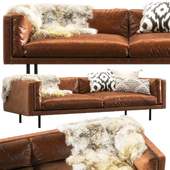 Harvey straight arm sofa