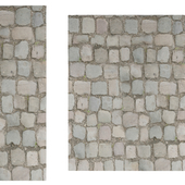 Cobblestone floor