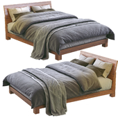 Dondra teak queen bed