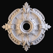 Decorative classic rosette