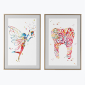 Dental art painting
