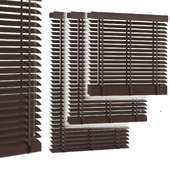 Wood Venetian Blind 01