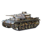 Немецкий танк PzKpfw 3