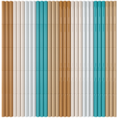 Pencil Tile MF ART Ceramics corona & Vray