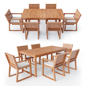 Garden Dining Set (BELIANI)