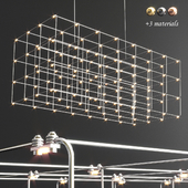 Cosmos Square Quasar Chandelier