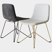 vela upholstered chair calligaris