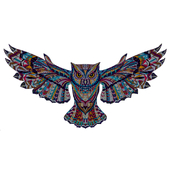 Picture of a tree etno owl