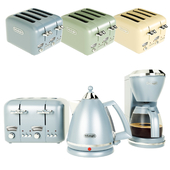 Delonghi set argento flora