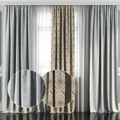 Curtains with window 157