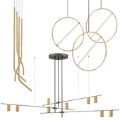 Chandelier set LIBRA, Edizioni Design, CASA