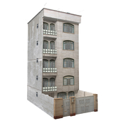 Building 08 Low poly