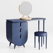 Homary - Modern Makeup Vanity Set with Mirror 01