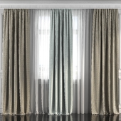 Curtains with window 219