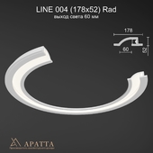 Aratta LINE 004 (178x52) light output 75 mm Rad