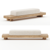 Nomad bench by Emmanuelle Simon