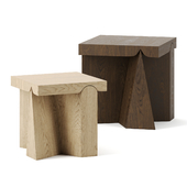 Geo side tables by Christophe Delcourt