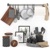 Kitchen Utensil Rack Set