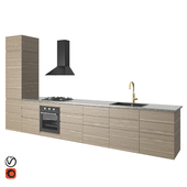 Modern Kitchen Voxtorp Wooden