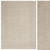 Nourison Royal Moroccan Distressed Bohemian Beige Area Rug