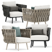 Tosca club chair by Tribu